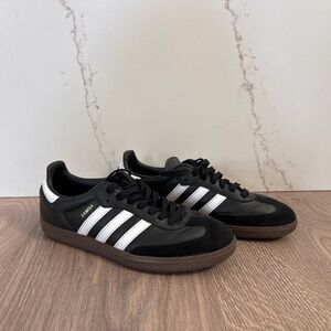 Adidas Samba Unisex size 9 ,black